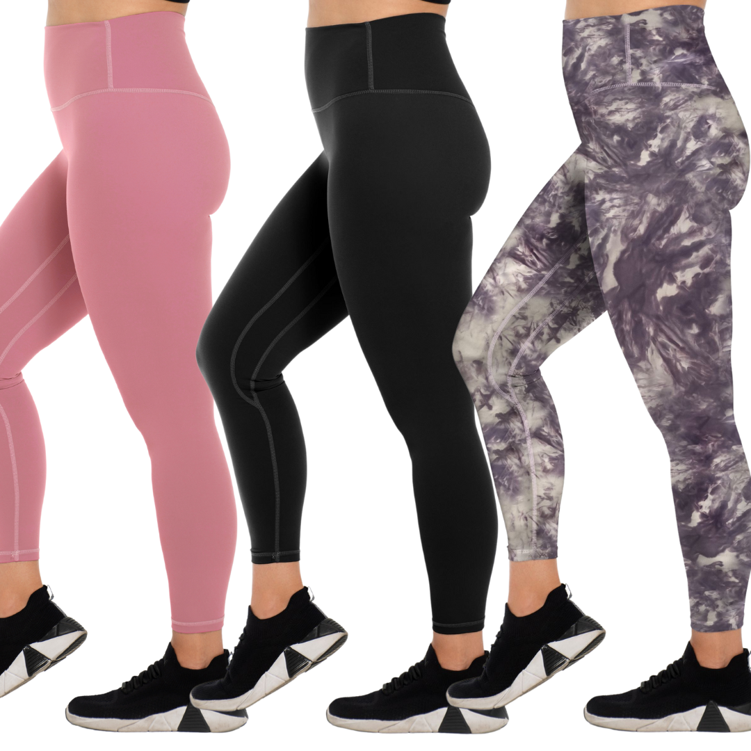 Buy Zumba Ankle Tummy-Control High Waisted Leggings for Women, XS, Black  Logo at